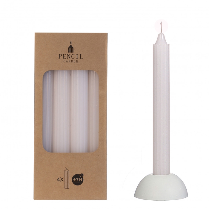 <h4>Kaars Pencil D2.2*20cm X4</h4>