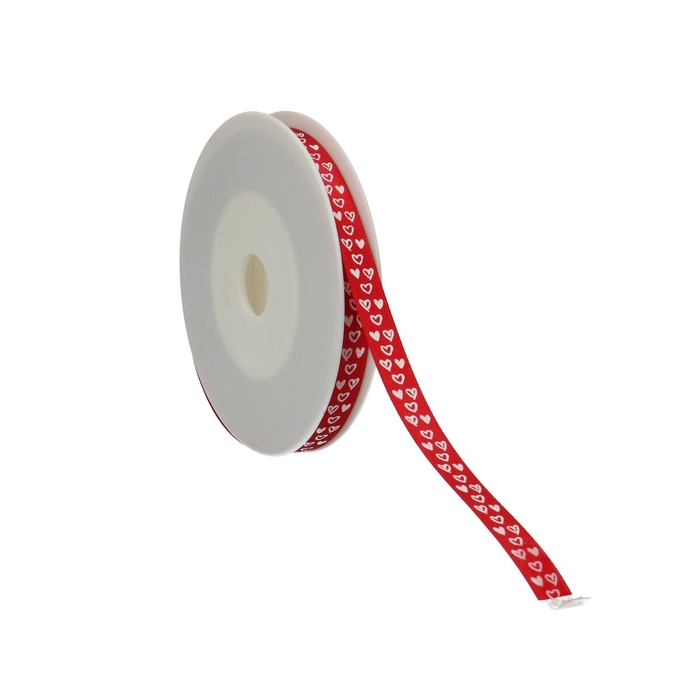 <h4>Liefde Lint Hart 10mm 25m</h4>