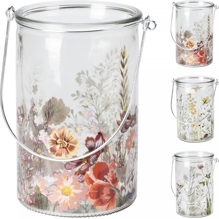 <h4>Theelichth. Glas d15*17.5cm</h4>
