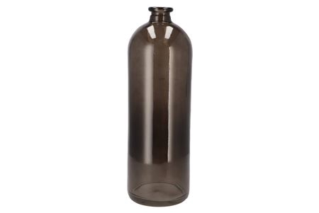 <h4>Dry Glass Black Clear Bottle 14x41cm</h4>