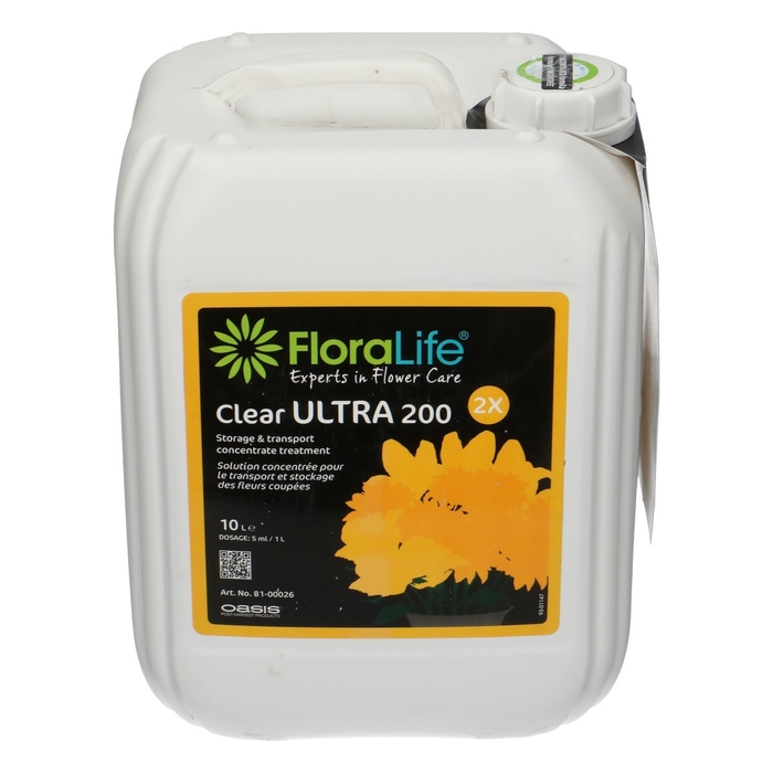 <h4>Verzorging Floralife Ultra 200 Clear 10L</h4>