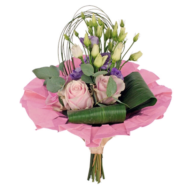 <h4>Bouquet cover kraft Ø36cm pink</h4>