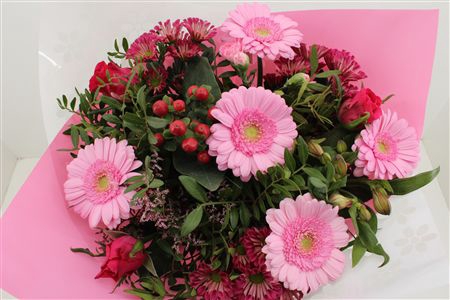 <h4>Bouquet aanbieding pink</h4>