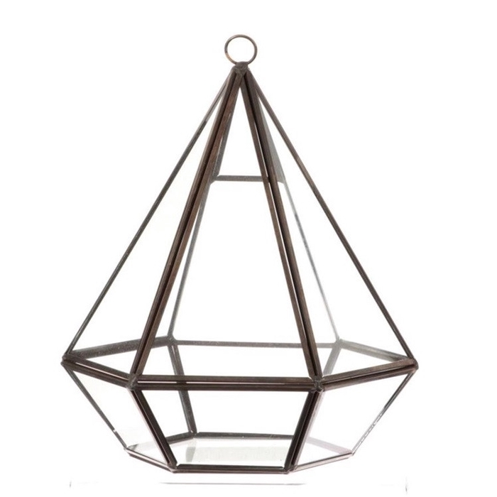 <h4>Glas Hanger Navette 17*17*20cm</h4>