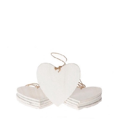 <h4>Decoratie Hanger hart 10cm x10</h4>