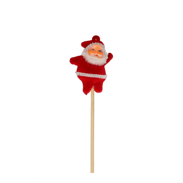 <h4>Christmas sticks 12cm Santa 5cm</h4>