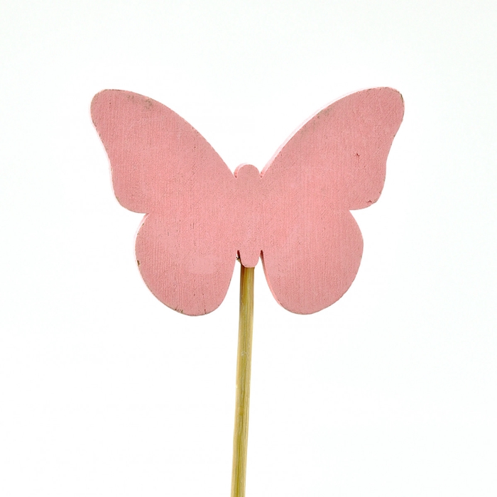 <h4>Bijsteker 20cm Vlinder 8cm</h4>