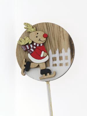 <h4>Stick Wood Ø5cm Deer 86834</h4>
