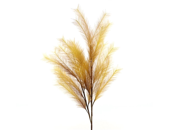 <h4>Deco Stem Panicle Grass 100cm Ocker Yellow</h4>