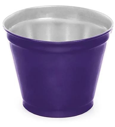 <h4>CACHEPOT DE ALUMINIO P06 ROXO</h4>