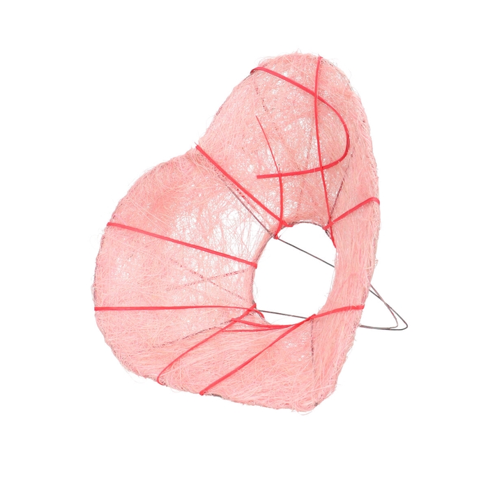 <h4>Bouquetholder Heart sisal 25cm</h4>
