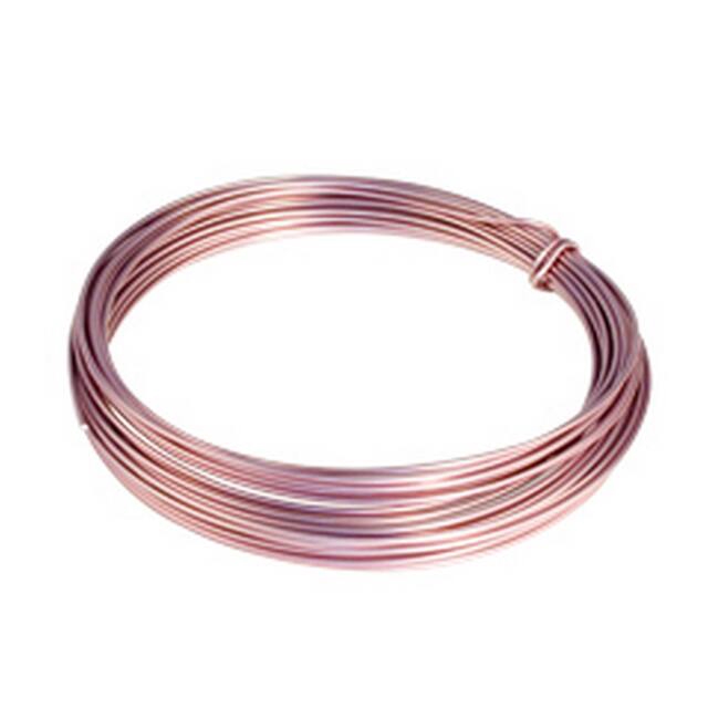 <h4>Aluminium wire l.pink- 100gr (12 mtr)</h4>