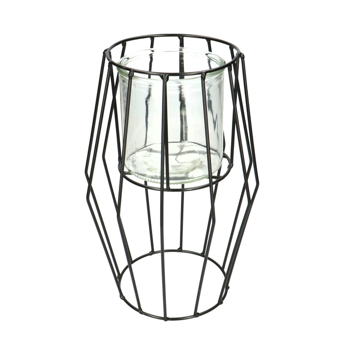 <h4>Candlelight Metal vase d12/18*26cm</h4>