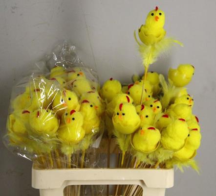 <h4>Stick Chicken+egg+fthr Yellow</h4>