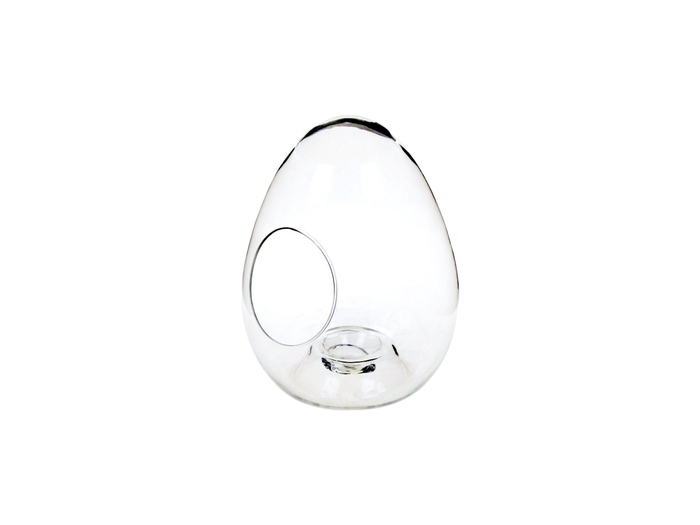 <h4>DF01-000088188 - Egg glass d16xh20cm clear</h4>