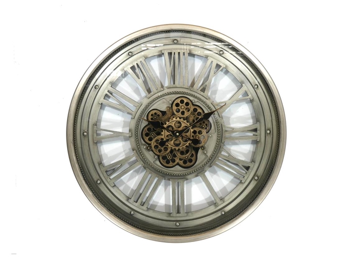 <h4>Clock Gear Ø60cm Gry/gld(open)</h4>