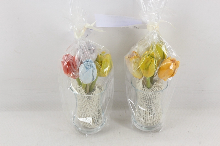 <h4>arr3 DS - Vaas tulpen boeket mix</h4>