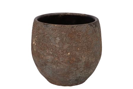 <h4>Bali Indonesian Grey Pot 20x18cm</h4>