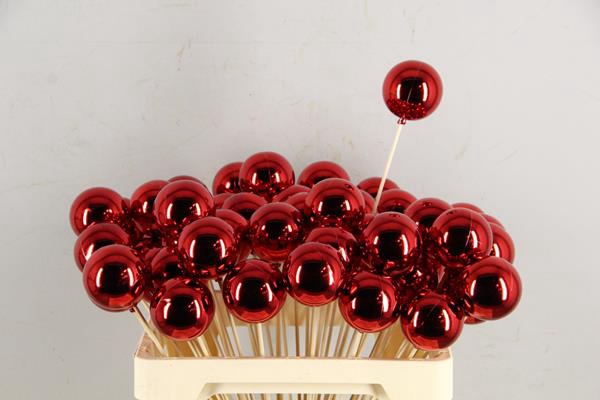 <h4>Stick Ball C. Ø6 Red Shiny</h4>