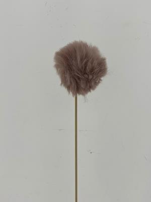 <h4>Stick Ball Fluffy Ø6 Old Pink</h4>