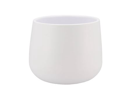 <h4>Berlijn White Pot D17xh14cm</h4>