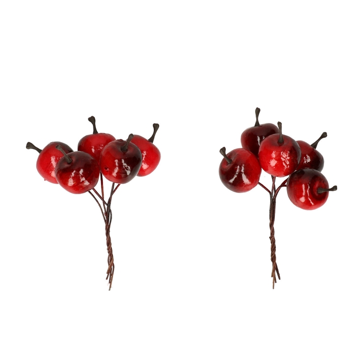 <h4>Decoration Apple/wire 2.5cm x20</h4>