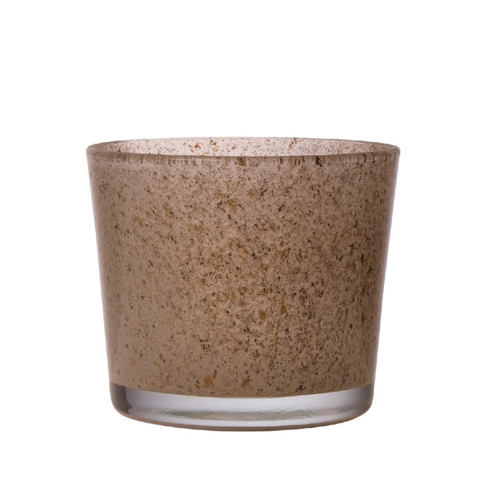 <h4>Glas Pot Conner granite d14*12.5cm</h4>