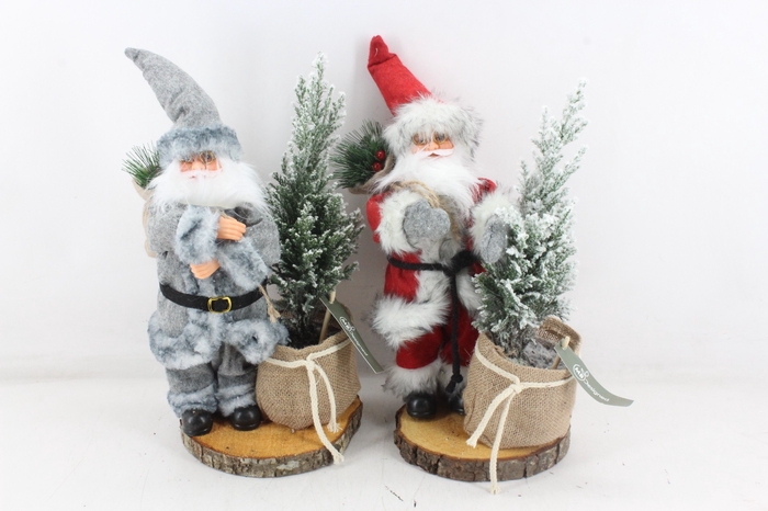 <h4>arr2 MB552 - Kerstman hout schijf mix</h4>