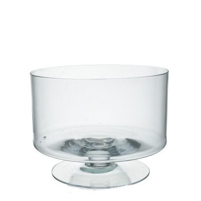 <h4>Glas Schaal/voet d24*18cm</h4>