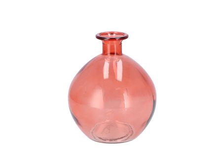 <h4>Dry Glass Coral Bottle Bol 13x15cm</h4>