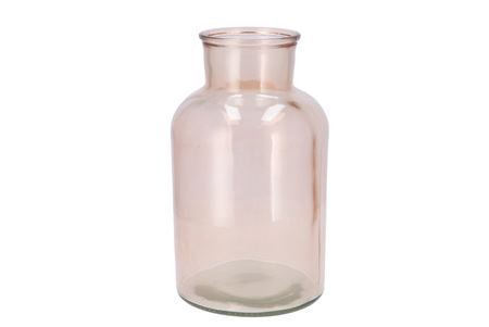 <h4>Dry Glass Peach Milk Bottle 17x30cm</h4>