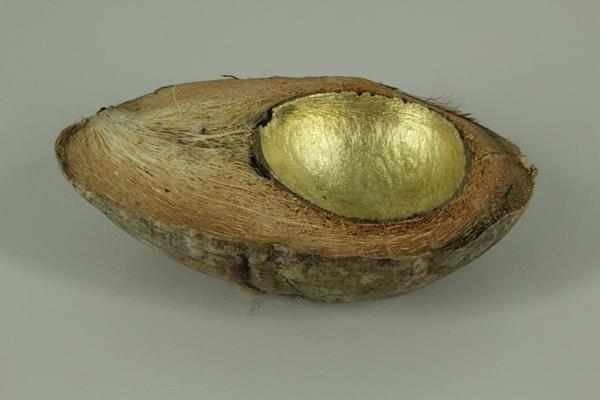 <h4>Coconut Half Inside Gold</h4>