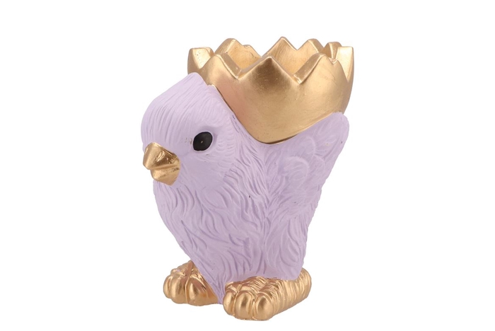 <h4>Easter Chicken-bowl Lila 19x12x19cm</h4>