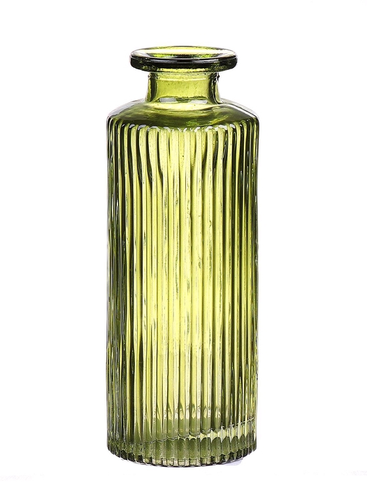 <h4>DF664111900 - Bottle Caro16 d5.2xh13.2 vintage green</h4>