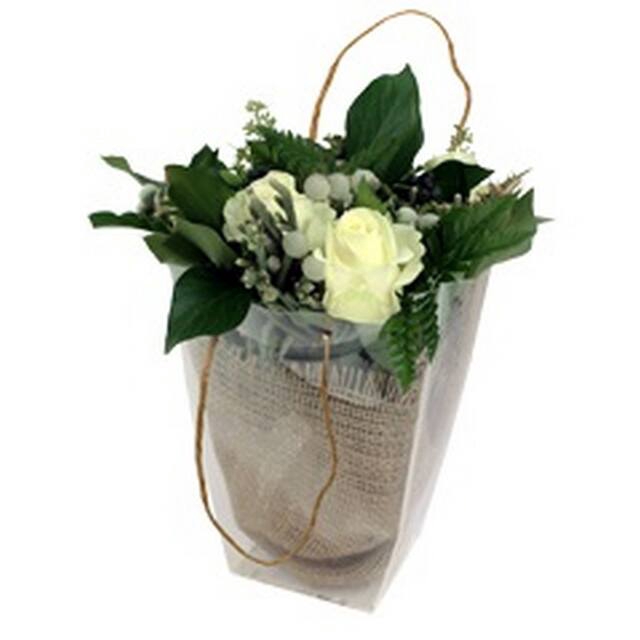 <h4>Bag Natural PP 24/12x11xH26cm transparent</h4>