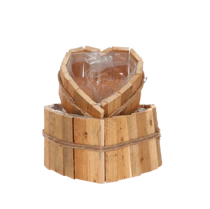 <h4>Hout Bak S/2 d30*15cm</h4>