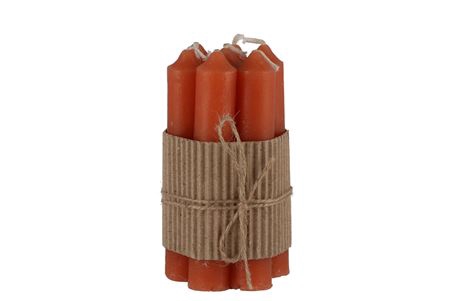 <h4>Kaars Crown Terra Per 7 2x12cm</h4>