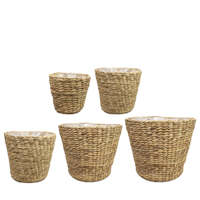 <h4>Basket sets Ritse pot S/5 d38*32cm</h4>