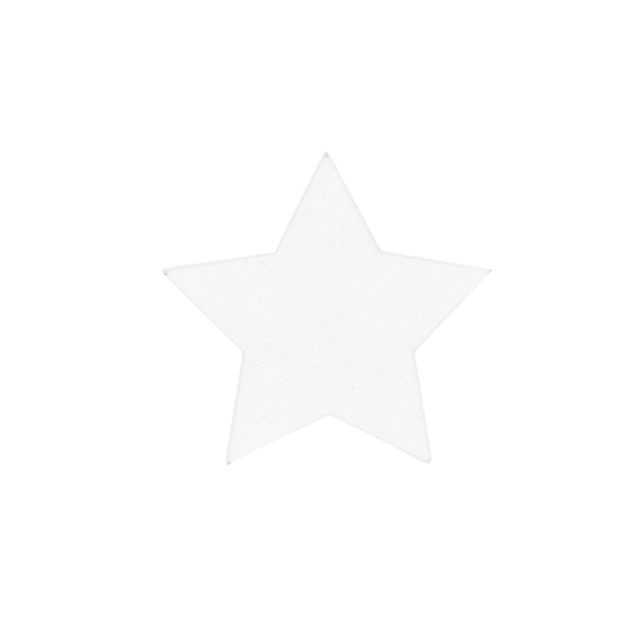 <h4>Kerst Deco hout sticker ster 3cm x50</h4>