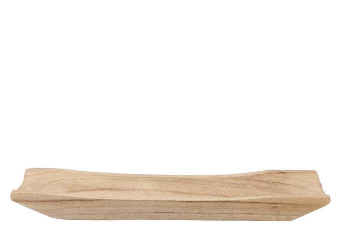 <h4>Wood natural boat 45x13x6cm</h4>