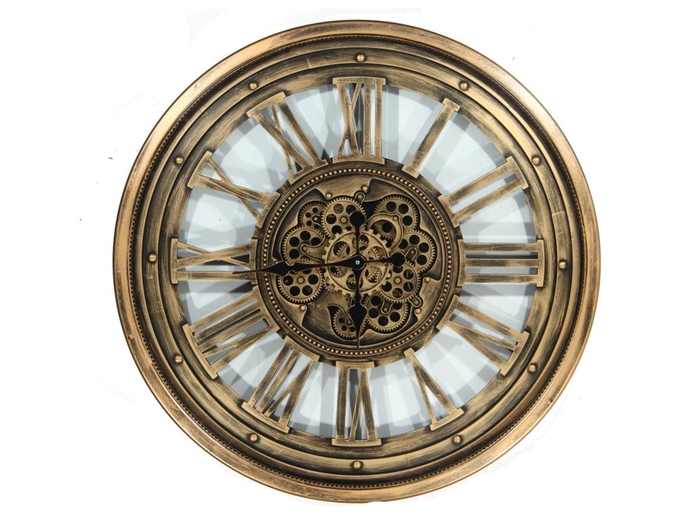 <h4>Clock Gear Ø80cm Ant.gld 81259</h4>