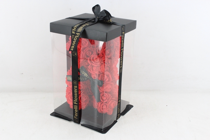 <h4>arr3 Deco beer 25cm - Rood</h4>