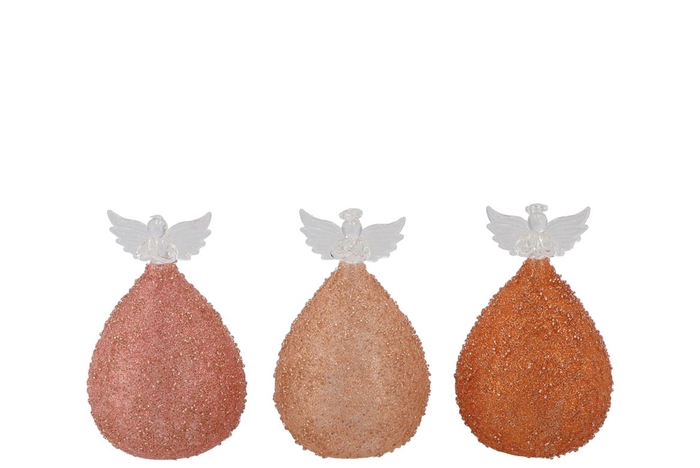 <h4>Sparkly nude angel glass led ass 6x9cm</h4>