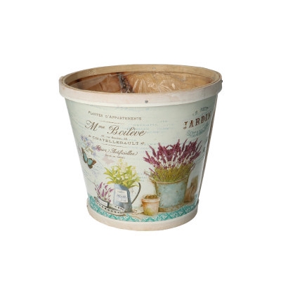 <h4>Hout Lavendel pot d17*15cm</h4>