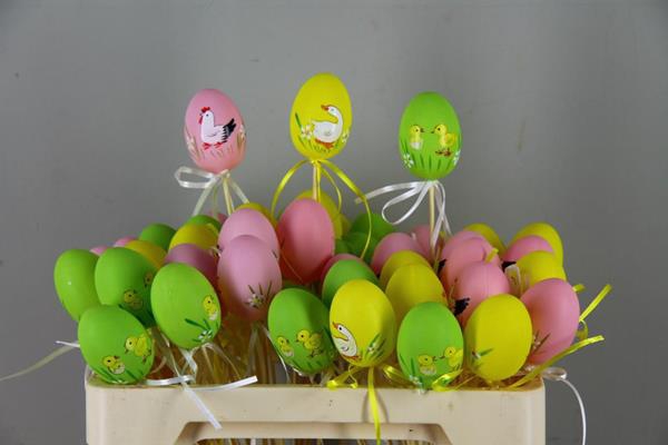 <h4>Stick Egg Colored Animals 6cm</h4>