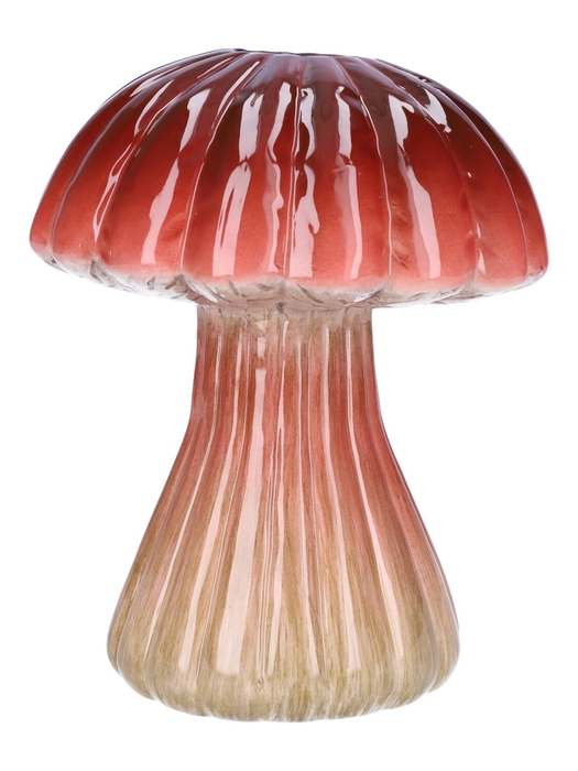 <h4>DF00-665481300 - Vase Champignon1 lines d4.5/16xh20.3 r</h4>