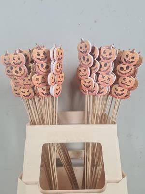 <h4>Stick Halloween Pumpkin Wood</h4>