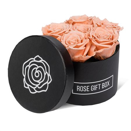 <h4>Premium Rose Gift Box Peach</h4>