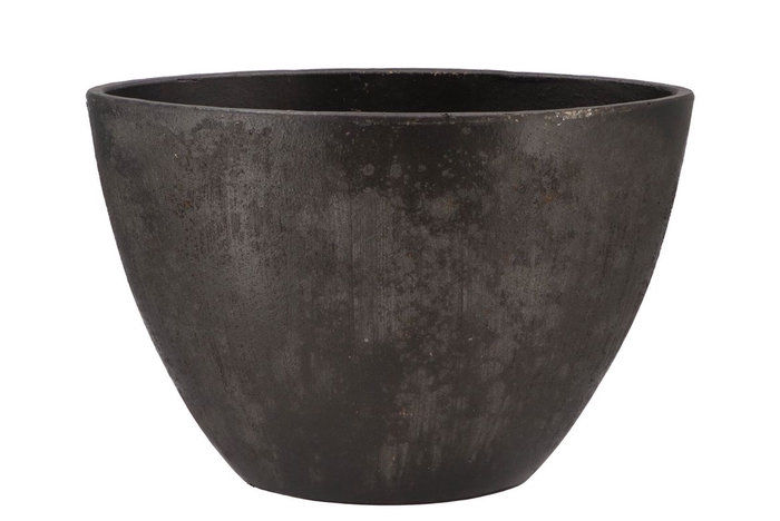 <h4>Bali Black Coal Bowl Oval 34x16x23cm</h4>