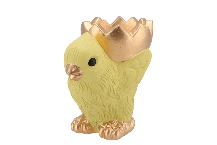 <h4>Easter Chicken-bowl Yellow 19x12x19cm</h4>